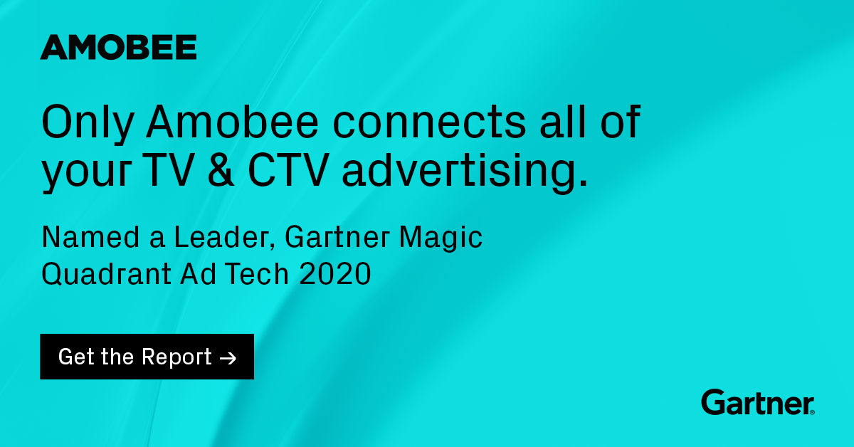 Get the Report 2020 Gartner Magic Quadrant for Ad Tech Report, Amobee